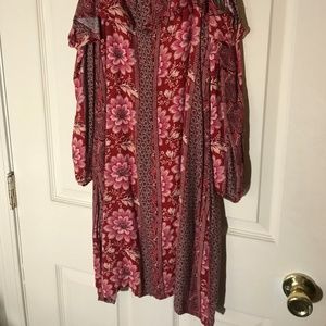 off-the-shoulder dress